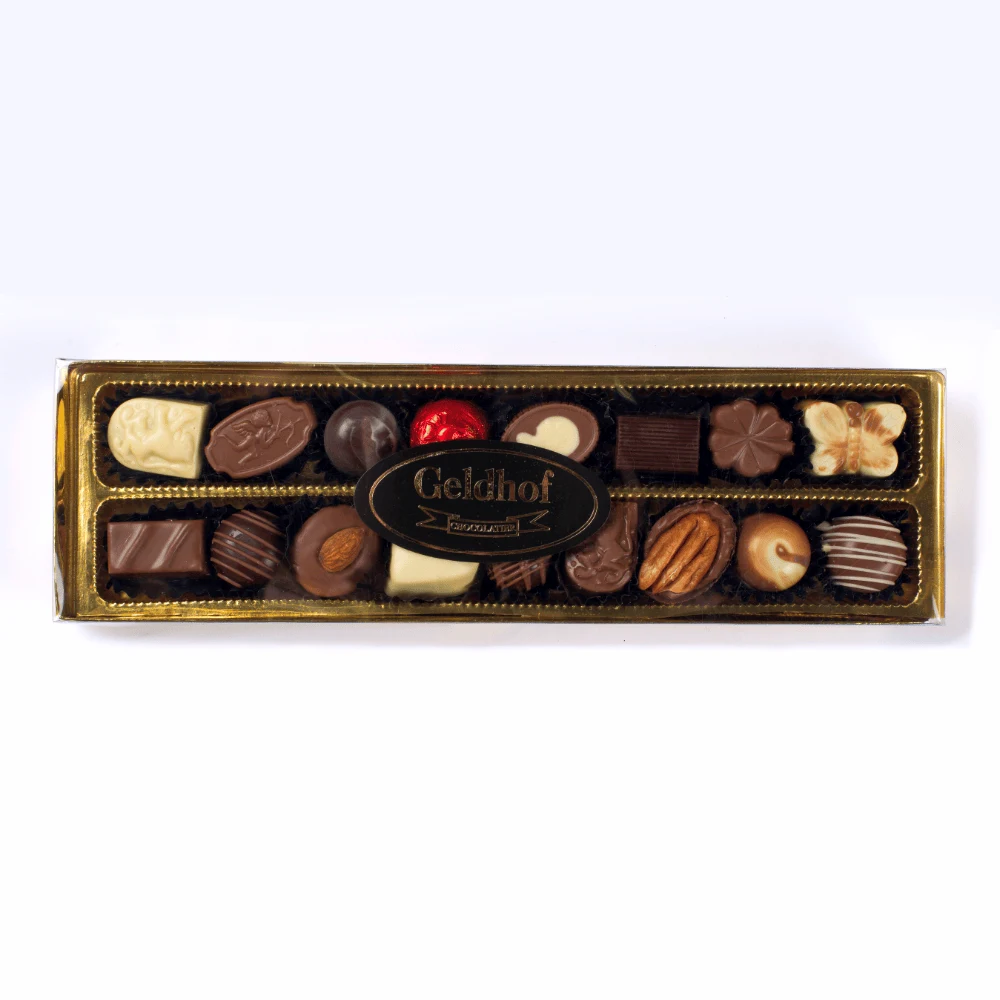 Geldhof 250g Assorted Chocolate Box (undecorated)