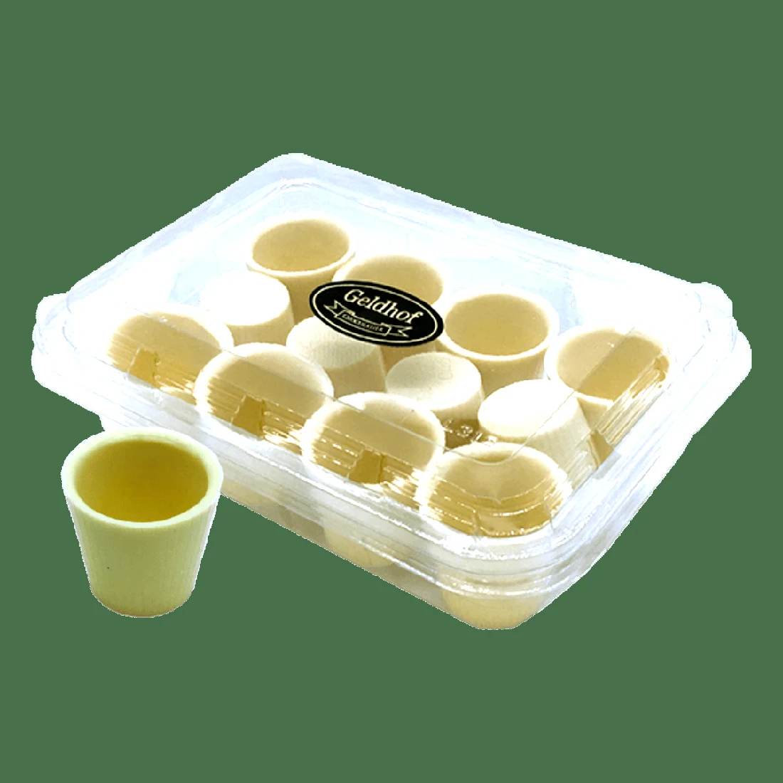 Geldhof White Chocolate Shooter Cups